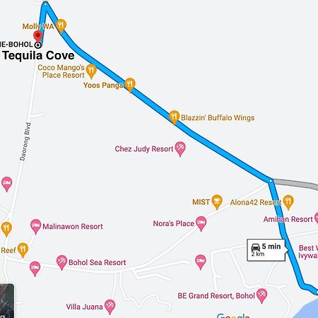 Tequila Cove Bed & Breakfast Панглао Екстериор снимка
